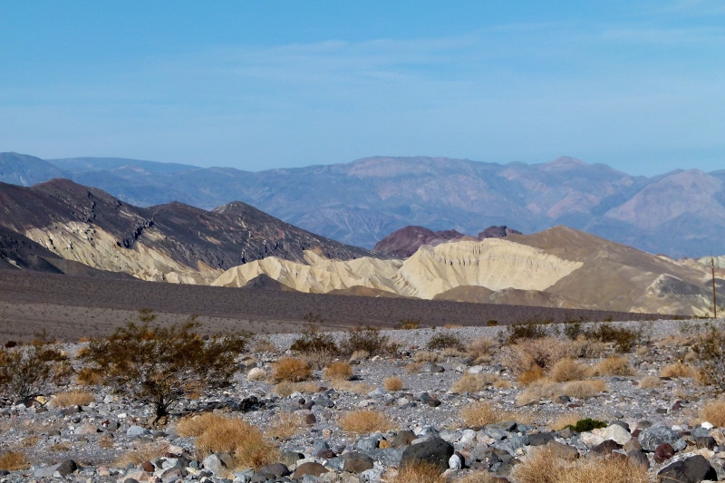 geology, sky, beauty in nature, physical geography, death, scenics - nature, non-urban scene, dry, day, desert, United States, national, tranquility, Zabriskie point