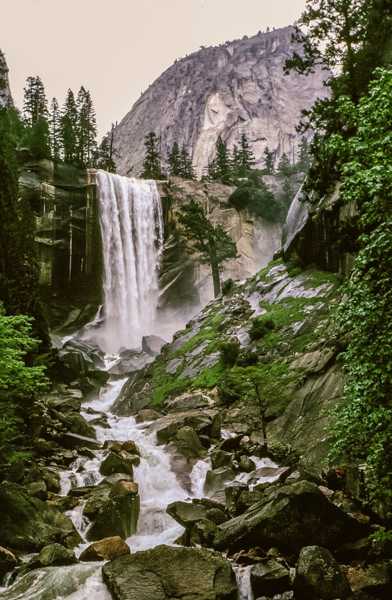 vernal, blurred motion, land, beauty, hiking, plant, park, united, outdoors, 2K, flowing, river, states, usa, pine, rock formation, solid, falls, landscape