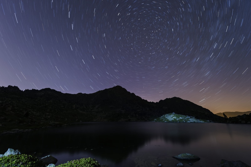 EXPLORED, con, de, Image, star, milky Way, constellation, star - Space, nebula, space, landscape, Norte, North, Mirando, star time, Estany, 4K, Night