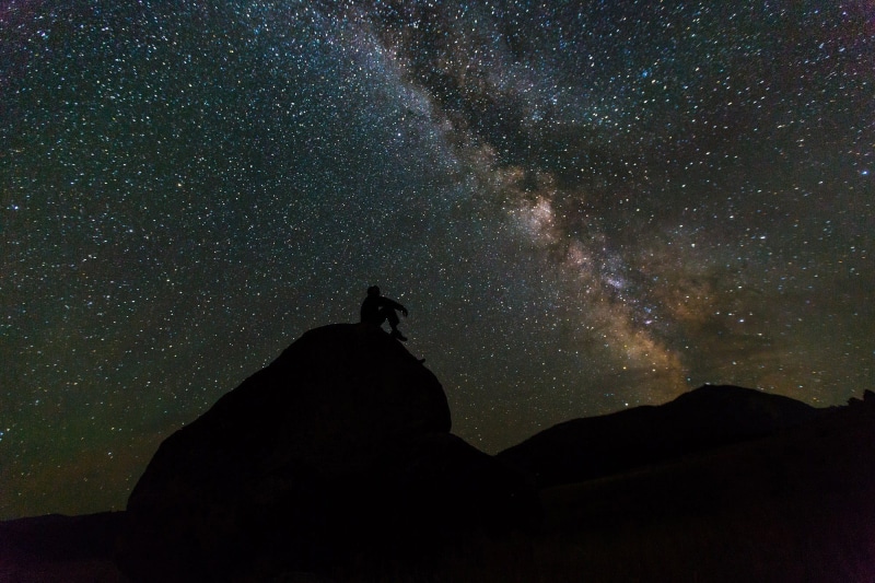 silhouette, Stars, tranquil scene, photo, scenics - nature, tranquility, star - Space, low angle view, space and astronomy, outdoors, constellation, United States