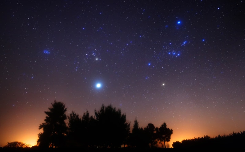beauty In Nature, illuminated, planet - Space, milky Way, dark, moon, star Shape, exploration, night, star Field, Jupiter, The Pleiades, nebula, astronomy Telescope