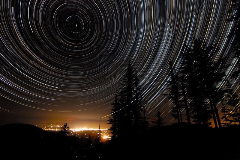star - space, stars, lights, tree, space, trees, beauty in nature, tranquil scene, nature, star trail, landscape, night, silhouette, sky, tranquility, scenics - nature