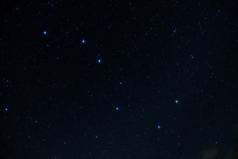 star Field, milky Way, low angle view, luminosity, night, winter, outdoors, stars, the big dipper, astrology, astronomy, sky, asteroid, deep, snow, illuminated