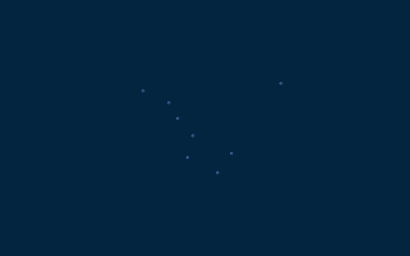 stars, minimalism, constellation, space, 2K