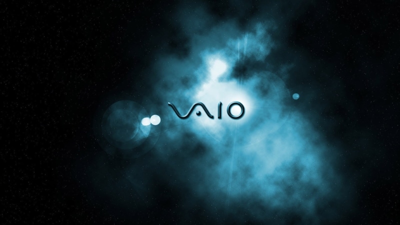 Logo, Vaio, Sony, 1080P, Space, Background