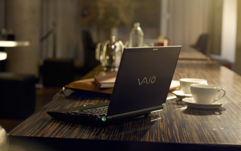 notebook, laptop, 1080P, sony, black, coffee, vaio, office, sony vaio