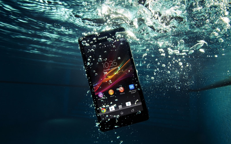sony xperia, xperia, 2K, smartphone, android, zr, sony, black