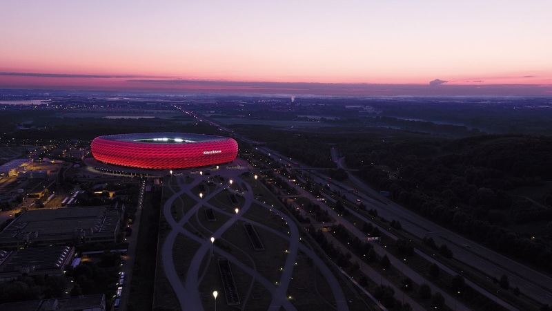 stadium, 1080P, football, sport, Allianz Arena, FC Bayern Munchen