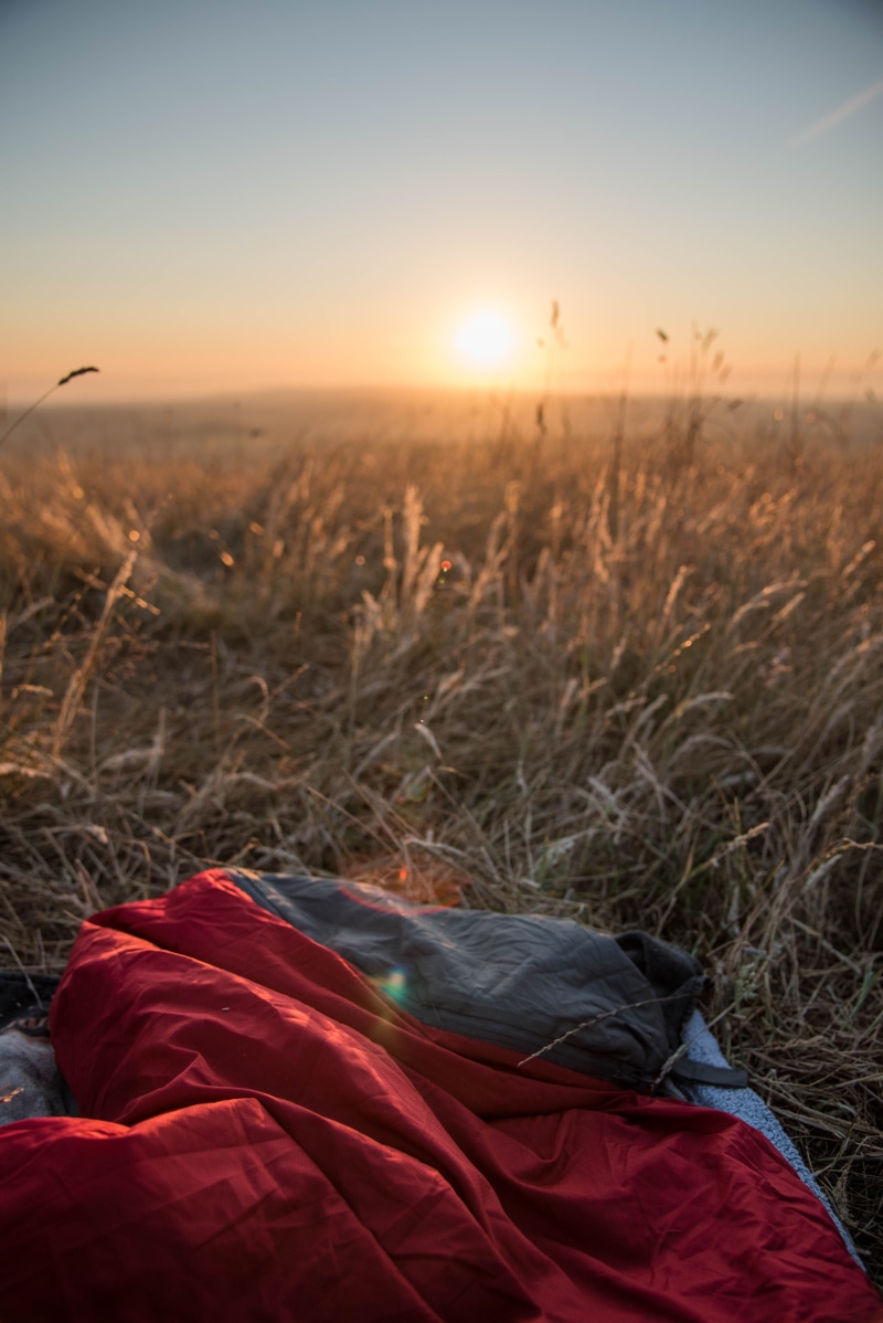 fungus, field, textile, landscape, mushroom, tranquility, sunset, lens flare, relaxation, england, sunlight, land, blanket, sky, isle of wight, pants, overcoat