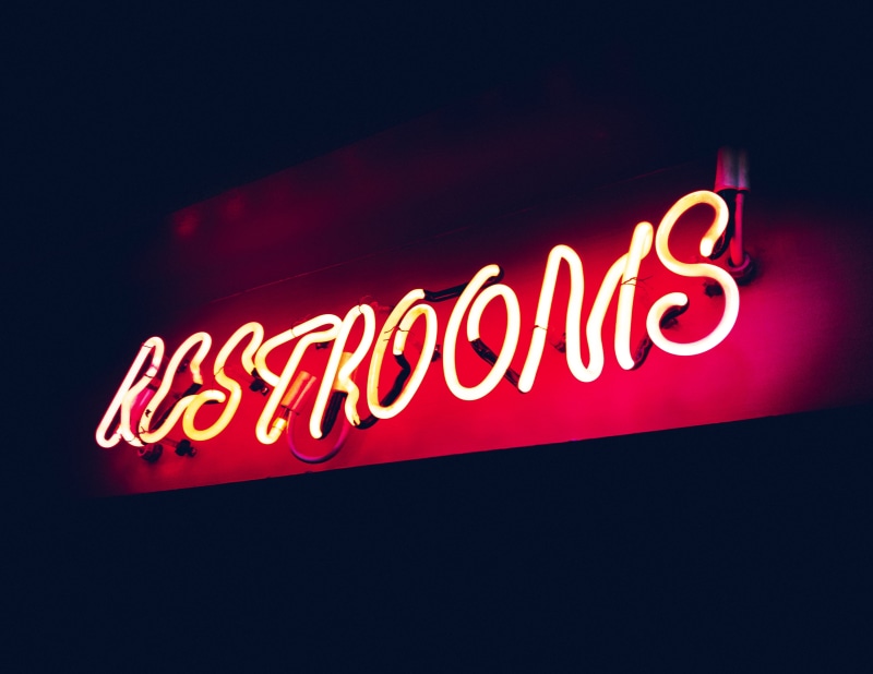 lighting equipment, dark, food, light fixture, red, hood, spoke, glowing, hotel, no people, neon colored, clothing, ampersand, apparel, business, symbol