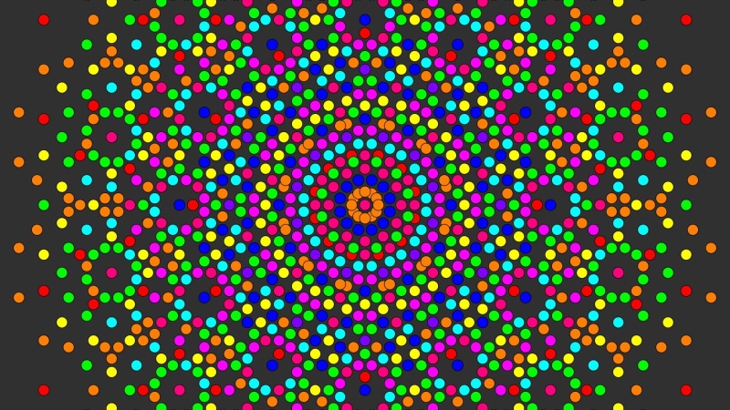 illuminated, night, multi colored, lighting equipment, glowing, geometric shape, symmetry, blue, technology, pattern, abstract, full frame, colorful