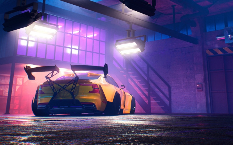 4K, NFS Heat, car