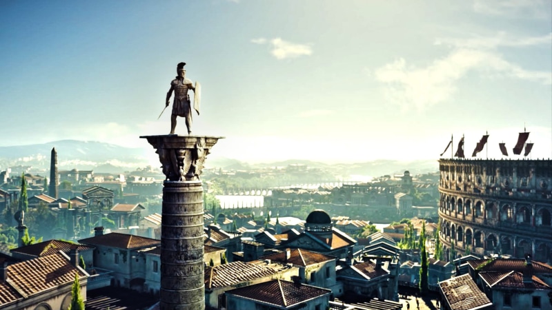 human representation, nature, government, art and craft, travel destinations, male likeness, sculpture, representation, Rome, video games, colosseum, travel