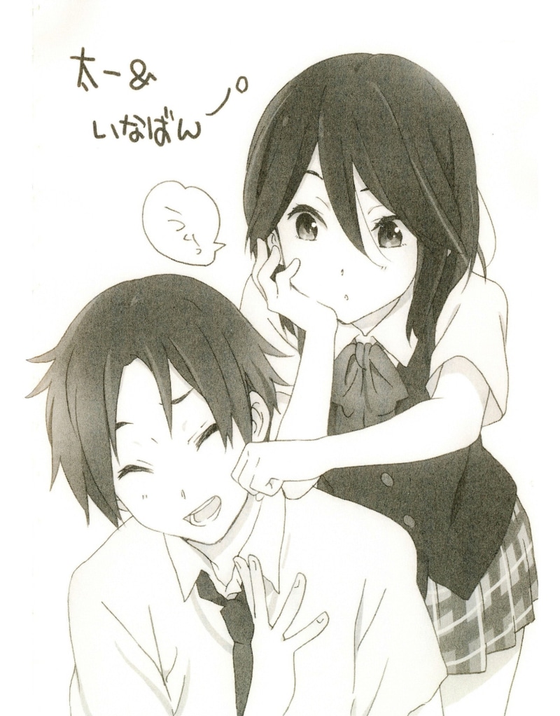 engraved image, communication, manga, child, offspring, Inaba Himeko, 1080P, adult, females, people, casual clothing, young adult, Kokoro Connect, men