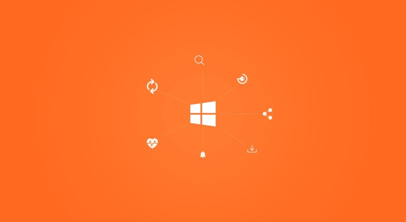 Windows 10, connected, 1080P, stay, Windows, Orange