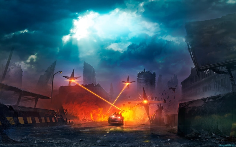 burning, smoke - physical structure, untitled, air pollution, building exterior, pollution, environment, road, nature, cloud - sky, architecture, apocalyptic