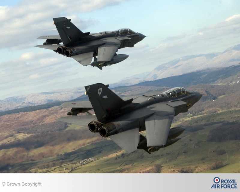 720P, mode of transportation, nature, mountain range, sky, flying, mid-air, transportation, Panavia Tornado, mountain, army, vehicle, outdoors, day, jet fighter