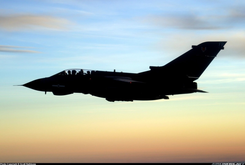 mode of transportation, Panavia Tornado, on the move, sky, air force, motion, flying, no people, 720P, aircraft, transportation, plane, sea, military