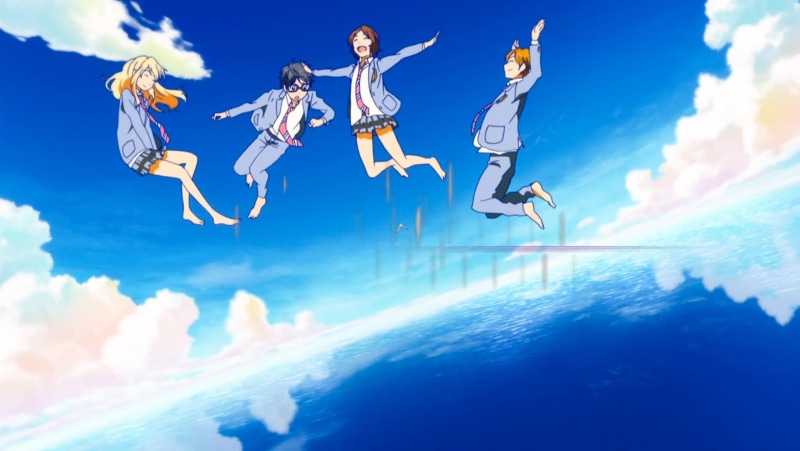 Miyazono Kaori, Arima Kousei, 1080P, Shigatsu wa Kimi no Uso, Sawabe Tsubaki
