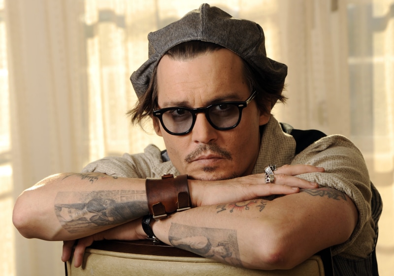 leisure activity, casual Clothing, head And Shoulders, depp, caucasian Ethnicity, beard, looking At Camera, young Adult, tattoos, indoors, lifestyles, male Beauty