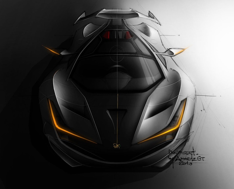airplane, black color, sketch, no people, single object, shape, futuristic, drawing, aerospace industry, success, front view, transportation, 720P, security