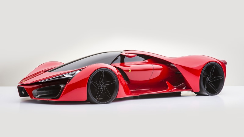 5K, hybrid, limited edition, supercar, f, Ferrari LaFerrari, red, concept, photo, F150, sports car, 5k, F70, Ferrari