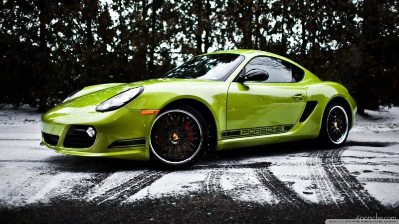 The  Wheelman, car, road, Porsche Cayman GT4, mode of transportation, sports car, outdoors, tree, 1080P, wheel, motor vehicle, retro styled, wet, no people