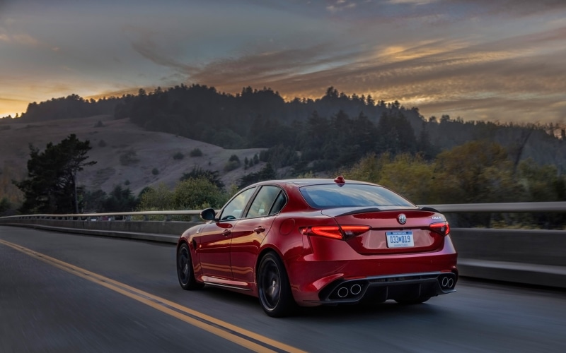 car, alfa, 2K, automobile, vehicle, quadrifoglio, 2017, auto, romeo, sportscar, giulia