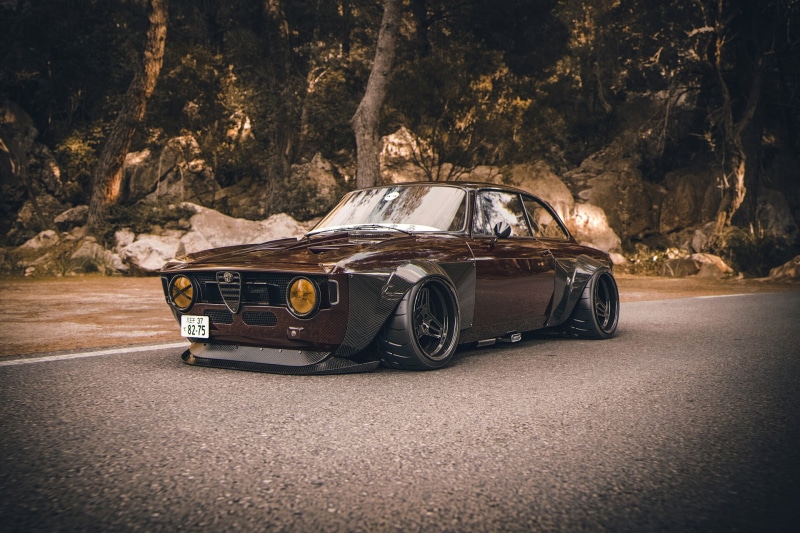 1965 (Year), Khyzyl Saleem, 1080P, Alfa Romeo Gulia, car, V8 Carbon Giulia 488, Alfa Romeo, vehicle