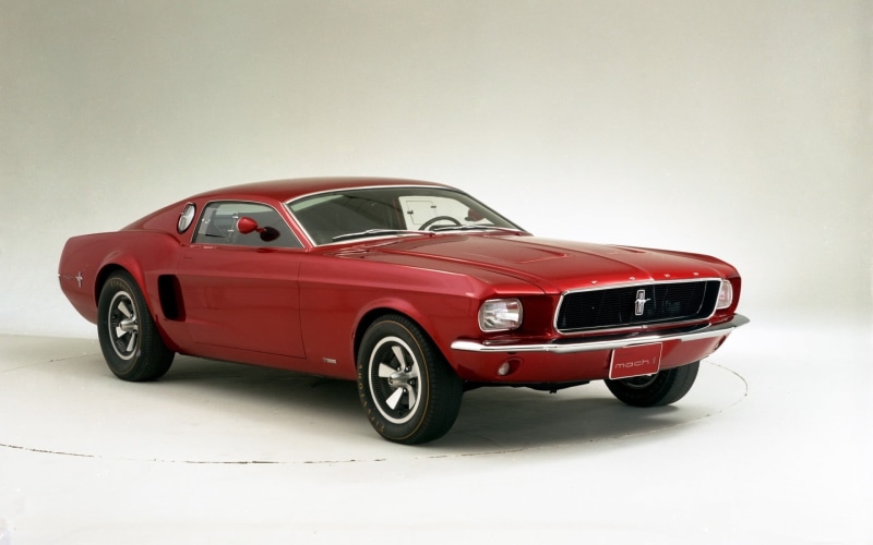 vehicle, black, transportation, die, sports car, Ford Mustang Mach 1, retro styled, indoors, motor vehicle, coupe, studio shot, mode of transportation