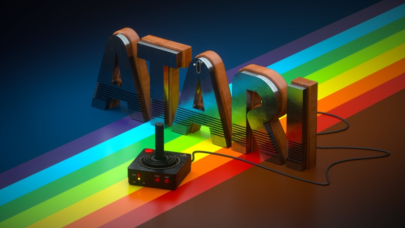Atari, 4K, Cinema 4D