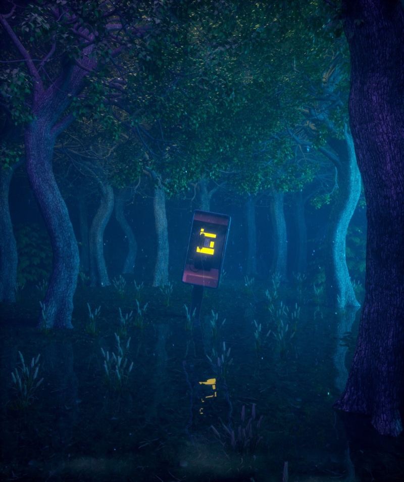 forest, surreal, Cinema 4D, 720P