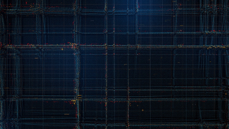 4K, Dark, Particles, 4K