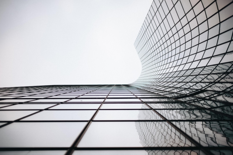 office, steel, day, photograph, close-up, tiled floor, white, sky, mood, glass, building, facade, wall, built structure, office building exterior, 5K