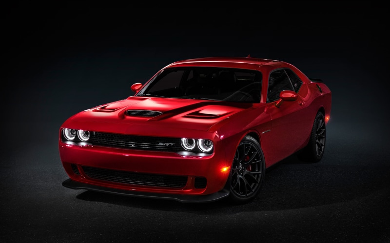 wheel, Challenger, drives, neon, Dodge, 2K, car, bumper, lights