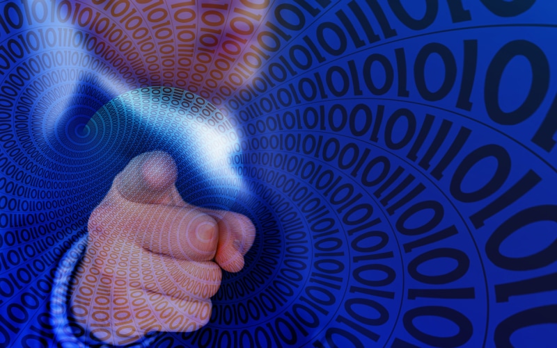 businessman, data, futuristic, technology, one, hand, contact, electronics, internet, human body part, close-up, digital composite, computer crime, null