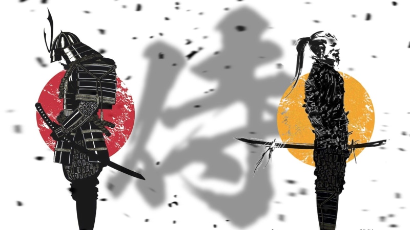 weapon, martial arts, creativity, art and craft, close-up, in a row, bushido, group of animals, animal, side by side, studio shot, medieval, armor, 1080P