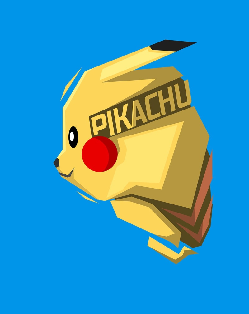 single object, sign, no people, backgrounds, sky, mail, road sign, symbol, blue, western script, pikachu, text, blue background, Pokemon Crystal
