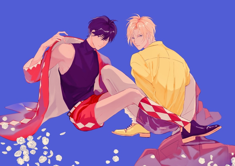 Ash Lynx, Eiji Okumura, Anime, 2K, Banana Fish