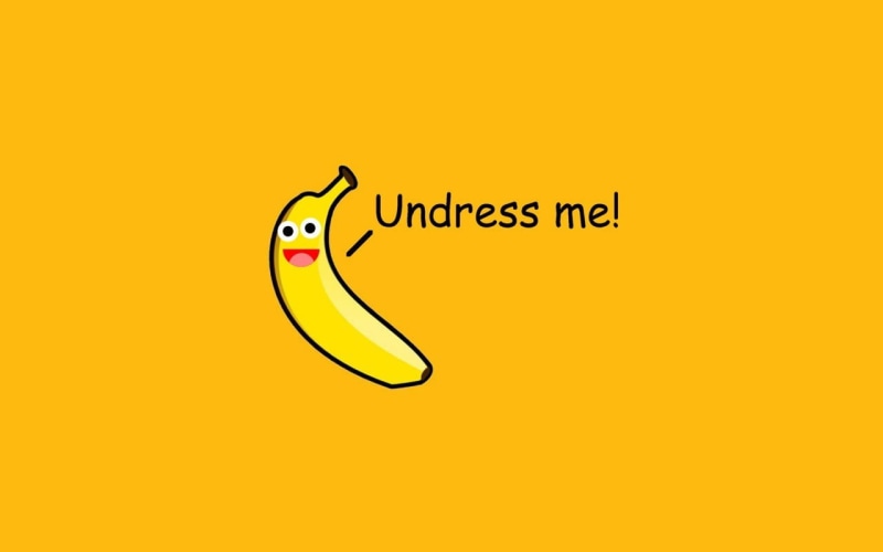 text, copy space, single object, yellow, humor, wall - building feature, illustration, yellow background, technology, close-up, communication, sign, banana