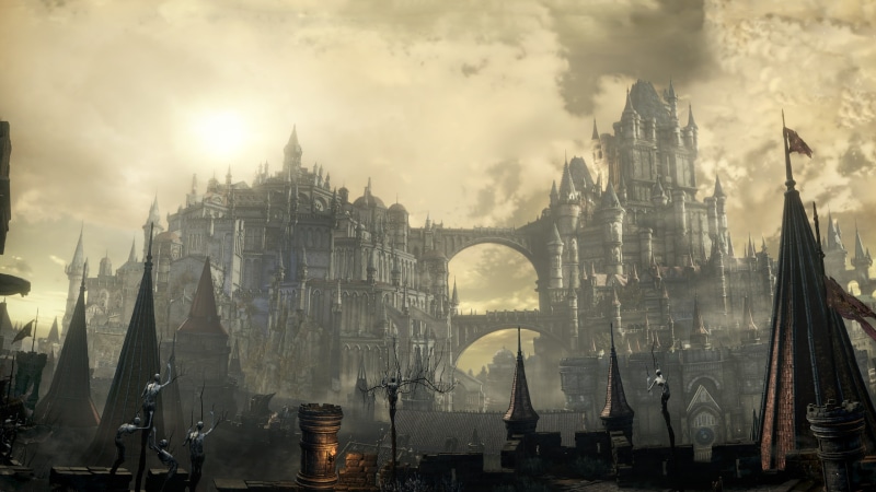 screen shot, Dark Souls III, video games, 2K, Lothric
