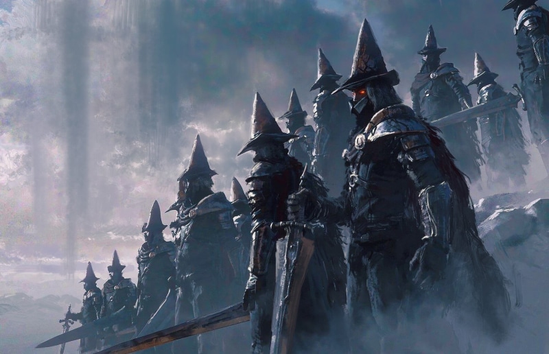 Dark Souls, fantasy art, Undead Legion, 1080P, Dark Souls III, Abyss Watchers, video game art, artwork