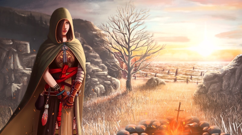 winter, clothing, women, adult, young women, young adult, sunlight, warm clothing, shanalotte, nature, Dark Souls II, lifestyles, sky, plant, 4K, leisure activity