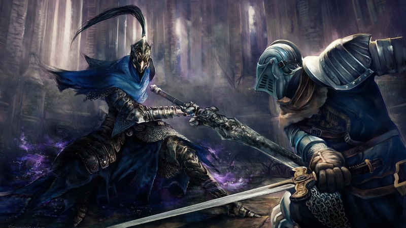 1080P, Dark Souls, Artorias the Abysswalker, fantasy art