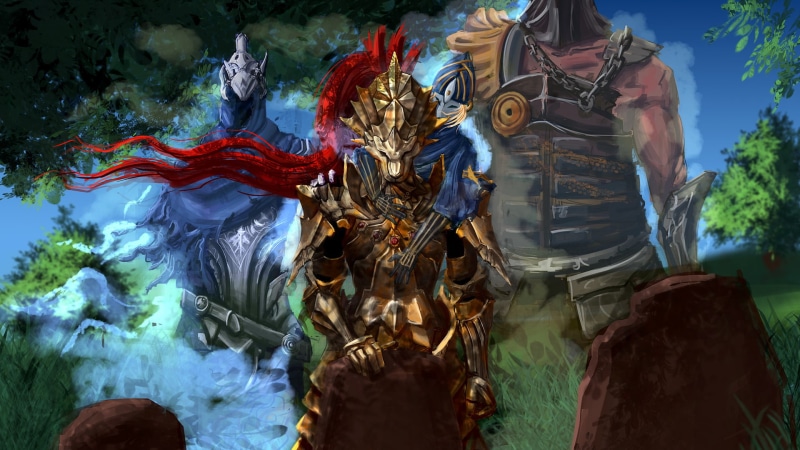 Artorias the Abysswalker, Dark Souls, Hawkeye Gough, Dragonslayer Ornstein, 1080P