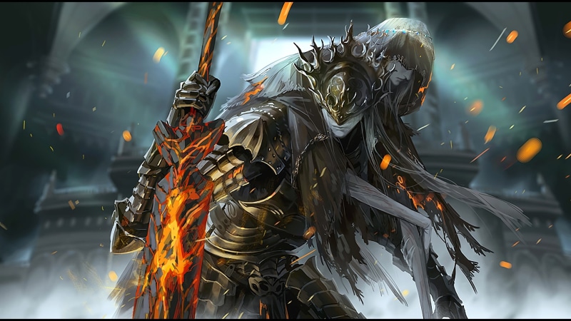 boss, Games, artwork, 1080P, lothric, dark souls 3, lorian