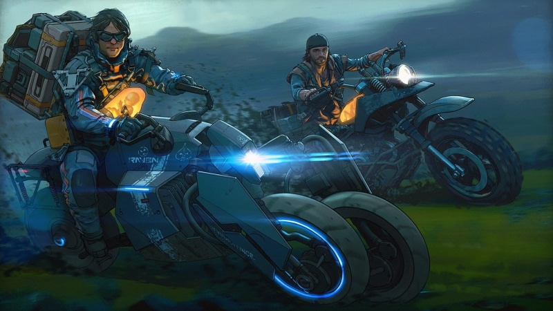 Crossover, Days Gone, Video Game, 1080P, Death Stranding