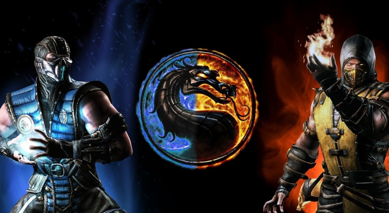 Mortal Kombat, subzero, night, pc, videogames, architecture, sculpture, representation, human representation, outdoors, 1080P, government, mortal