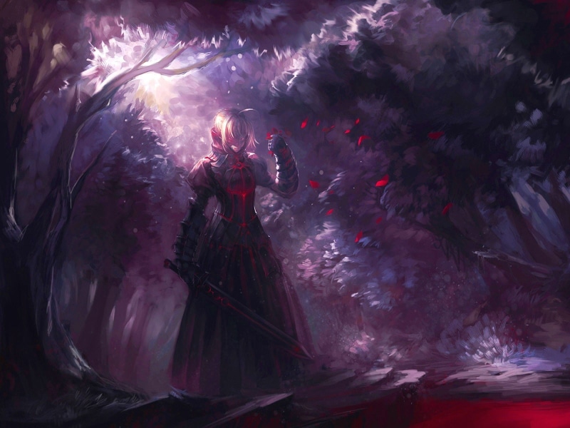 fantasy art, Fate Series, Saber Alter, warrior, Fate/Stay Night, anime, 720P, anime girls, fantasy girl, Saber