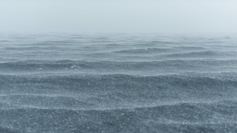 sea, sky, nature, sand, aquatic sport, motion, body, water, horizon over water, blue, fog, haze, day, wave, outdoors, land, dunes, gray, 1080P, no people
